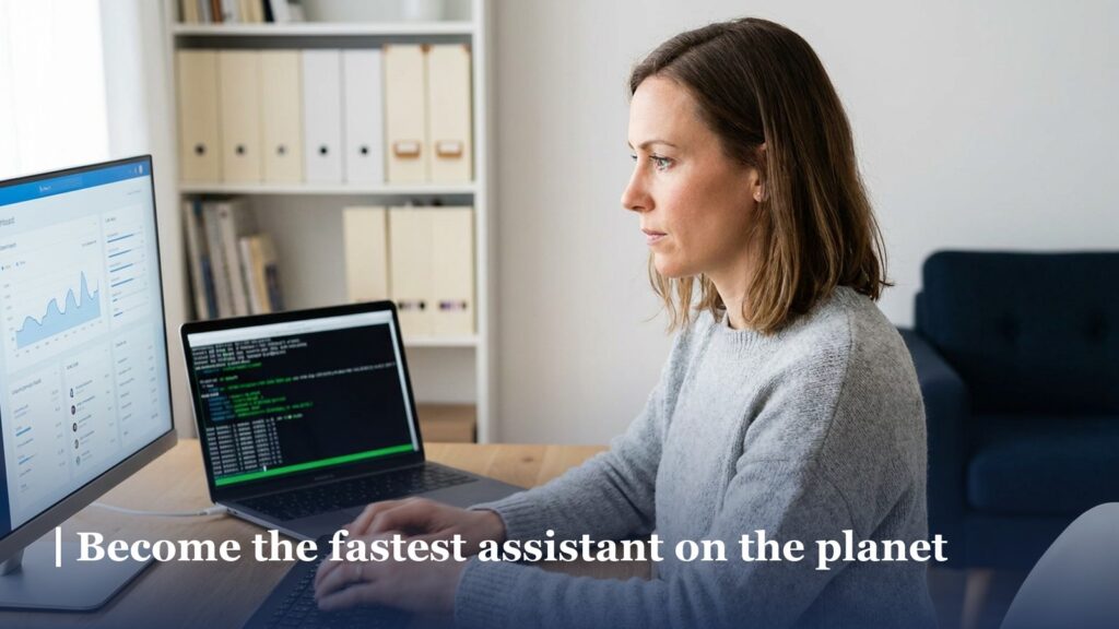 Become the fastest assistant on the planet